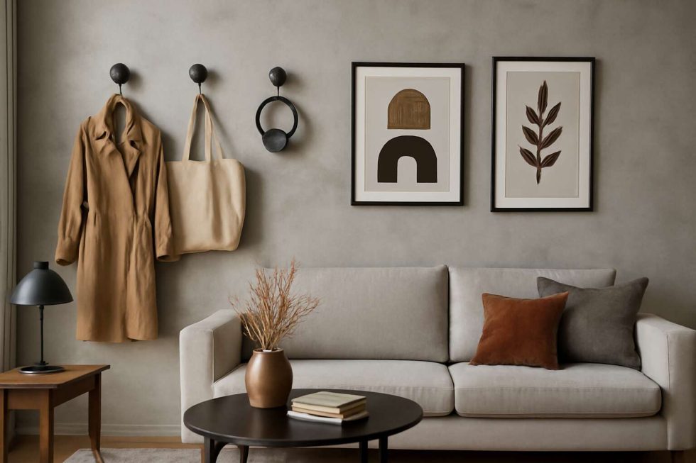 Beautiful view of Concrete Wall Hanging Ideas