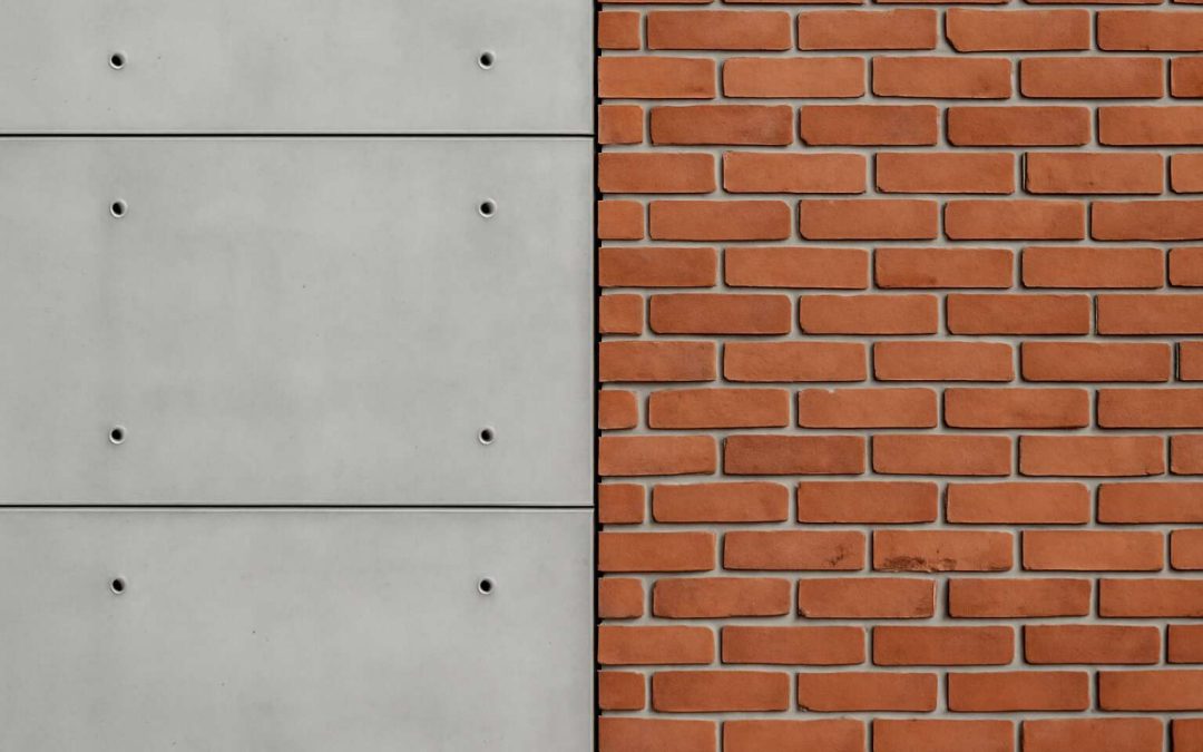 precast walls vs brick wall
