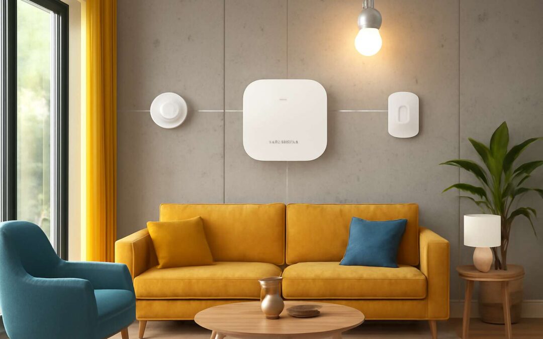 zigbee concrete walls